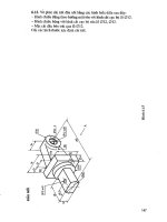 Bài tập vẽ kỹ thuật part 8 potx