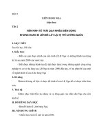 Tiết 2 NỀN KINH TẾ TRẢI QUA NHIỀU BIẾN ĐỘNG NHƯNG ĐANG ĐI LÊN ĐỂ LẤY LẠI VỊ TRÍ CƯỜNG QUỐC potx
