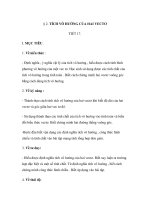 § 2. TÍCH VÔ HƯỚNG CỦA HAI VECTƠ TIẾT 17 ppsx