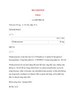 Lý thuyết y khoa: Tên thuốc DECAQUINON EISAI c/o DIETHELM pps