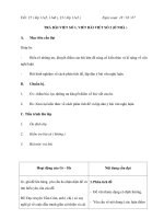 TRẢ BÀI VIẾT SỐ 1, VIẾT BÀI VIẾT SỐ 2 (Ở NHÀ ) pptx