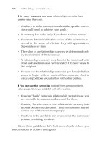 everyone is a customer a proven method for measuring the value of every relationship in the era of collaborati phần 9 doc