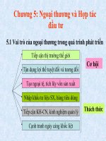 kinh te phat trien-chuong 5 pot