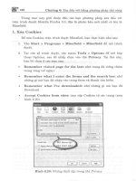 Tìm lại Password và phương pháp phục hồi an toàn dữ liệu part 10 pdf