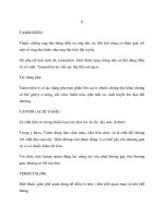 Lý thuyết y khoa: Tên thuốc TAMOXIFEN pot