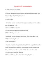 Phương tiện biểu thị nghĩa ngữ pháp P2 ppt