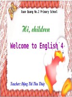 Giáo án điện tử tiểu học: tiếng anh lớp 5 unit 5 book 2 pdf