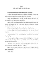 Bài 8 ĐẤT NƯỚC NHIỀU ĐỒI NÚI (tiếp theo) potx