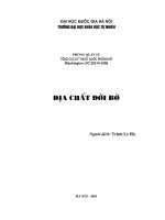 Địa chất đới bờ ( ĐH Quốc Gia HN ) - Chương 1 pot