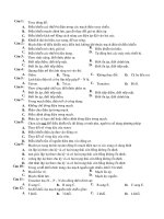 49 cau trac nghiem ôn tập Công nghệ 12 học kì 2 ppt