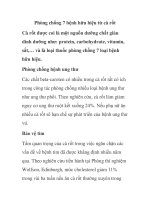 Phòng chống 7 bệnh hữu hiệu từ cà rốt doc