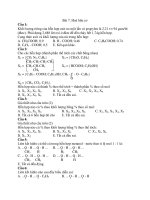 Bài 7. Hoá hữu cơ docx