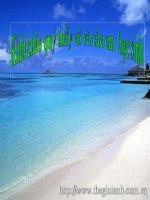 Giáo án điện tử tiểu học: Tập làm văn viết về cảnh đẹp đất nước potx