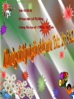 Giáo án điện tử tiểu học: Toán lớp 3 potx