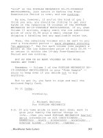 How to Write Blockbuster Sales Letters phần 10 pps