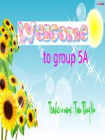 Giáo án điện tử tiểu học: tiếng anh lớp 5- let is talk pps