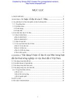 Lý luận về địa tô của CácMac và sự vận dụng vào chính sách đất đai ở Việt Nam hiện nay pot