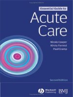Essential Guide to Acute Care - part 1 pdf