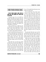 Báo cáo nghiên cứu khoa học 