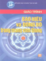 Giáo trình báo hiệu và đồng bộ trong mạng viễn thông part 1 potx