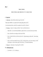 Bài 4 : THỰC HÀNH PHÂN TÍCH LƯỢC ĐỒ DÂN CƯ VÀ THÁP TUỔI potx