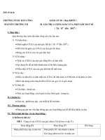 $1. GIÁ TRỊ LƯỢNG GIÁC CỦA MỘT GÓC BẤT KÌ ( Từ O0 đến 18O0 ) pot