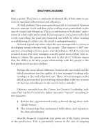 great PEOPLE DECISIONS Why They Matter So Much, Why They Are So Hard, and How You Can Master Them phần 9 ppsx