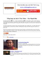 Tổng hợp các bài về Tào Tháo - Tào Mạnh Đức ppsx