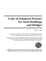 Code of Standard Practice for Steel Buildings and Bridges Part 1 pdf