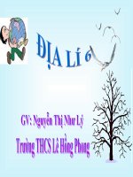 Giáo án điện tử tiểu học môn đạo đức: Sự chuyển động của trái đất pdf