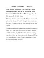 Nên hiểu kỹ hơn: Chụp CT để làm gì? pptx