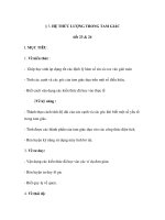 § 3. HỆ THỨC LƯỢNG TRONG TAM GIÁC doc