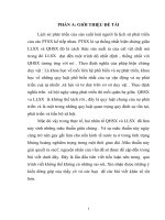 Việt Nam chuyển đổi sang cơ chế kinh tế mới docx