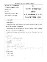 GIÁO ÁN - VẬT LÍ 8- CHƯƠNG II NHIỆT HỌC ppsx