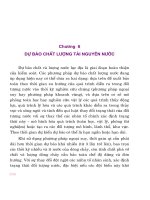 Giáo trình bảo vệ môi trường - Phần 2 Bảo vệ nước lục địa - Chương 6 pdf