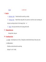 Tiết 20LUYỆN TẬP pdf