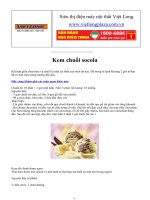 Kem chuối socola pps