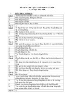 ĐỀ KIỂM TRA VẬT LÝ LỚP 10 BAN CƠ BẢN NĂM HỌC 2007- 2008 ppt