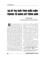 Báo cáo nghiên cứu khoa học 