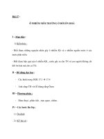 Bài 17 : Ô NHIỄM MÔI TRƯỜNG Ở ĐỚI ÔN HOÀ pot