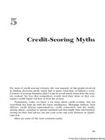 your credit score your money and whats at stake phần 5 pdf