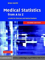MEDICAL STATISTICS - PART 1 pps