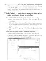 Hướng dẫn sử dụng Norton Antivirus và McAfee VirusSan part 2 ppt