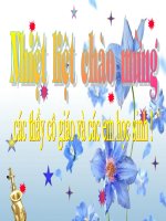 Giáo án điện tử mầm non: Tiếng việt vần eo và vần ao doc