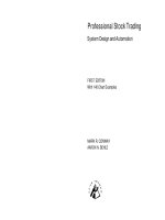Professional Stock Trading System Design and Automation phần 1 ppsx