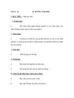 §7. ĐƯỜNG PARABOL potx