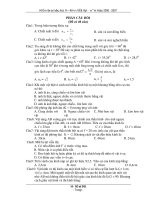 Kiểm tra vật lý 12 học kỳ 2 Đề có 40 câu ppsx