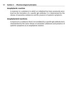 Physics, Pharmacology and Physiology for Anaesthetists - 5 potx