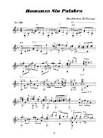 Tác phẩm Guitar Classic hay tập 2 part 8 ppt