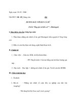 Bài ĐƯƠNG ĐẦU VỚI ĐÀN CÁ DỮ potx